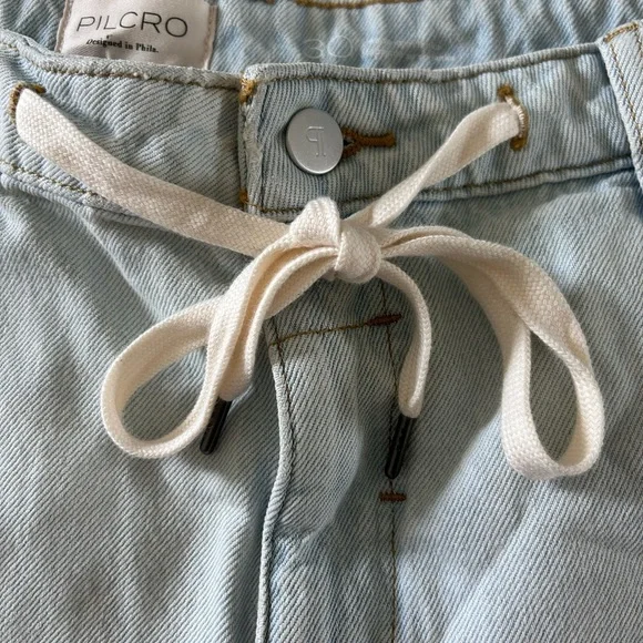 Pilcro Anthropologie NWOT Light Blue Denim Women's Shorts size 30 - Picture 5 of 6